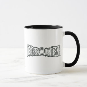 Mug Lettres de lanterne verte BW