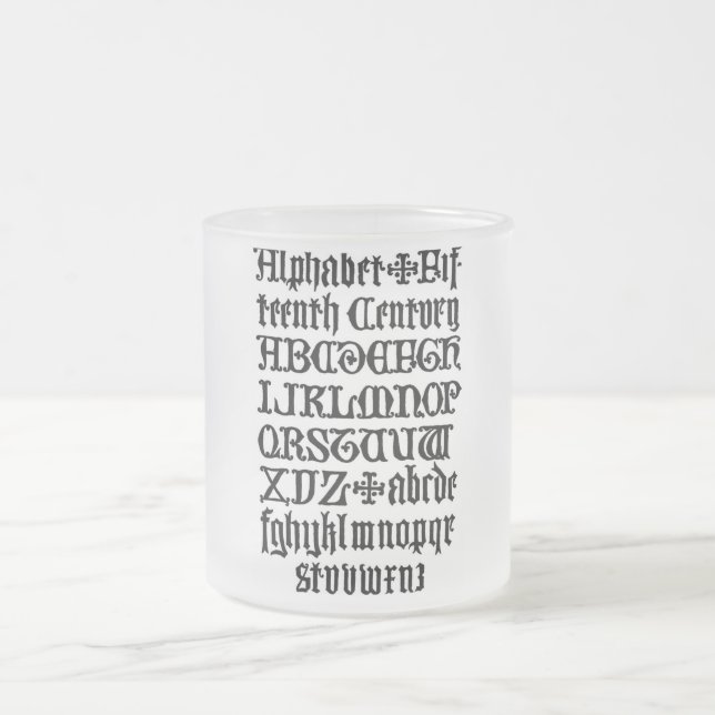 Mug Lettres Gothiques (Centre)