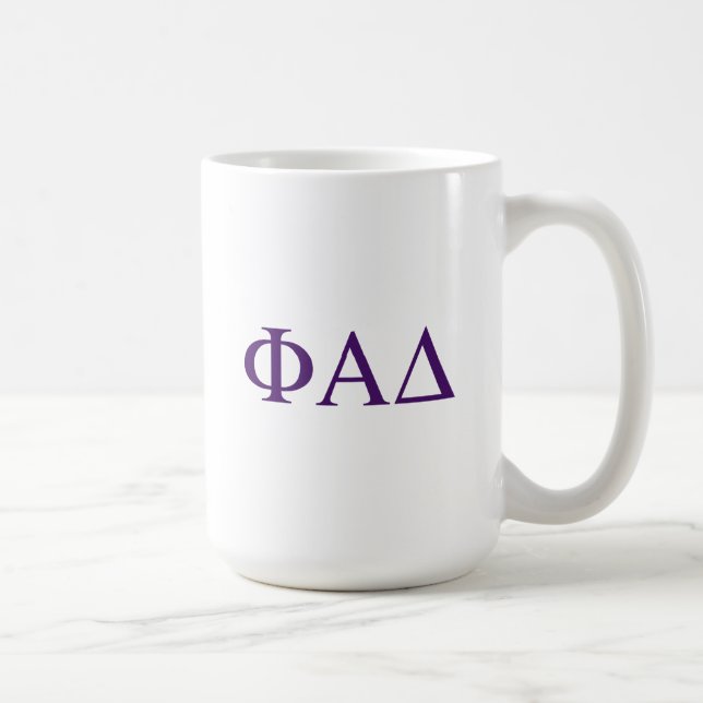 Mug Lettres grecques Phi Alpha Delta (Droite)