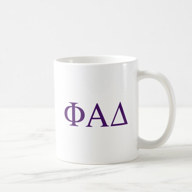 Mug Lettres grecques Phi Alpha Delta (Droite)