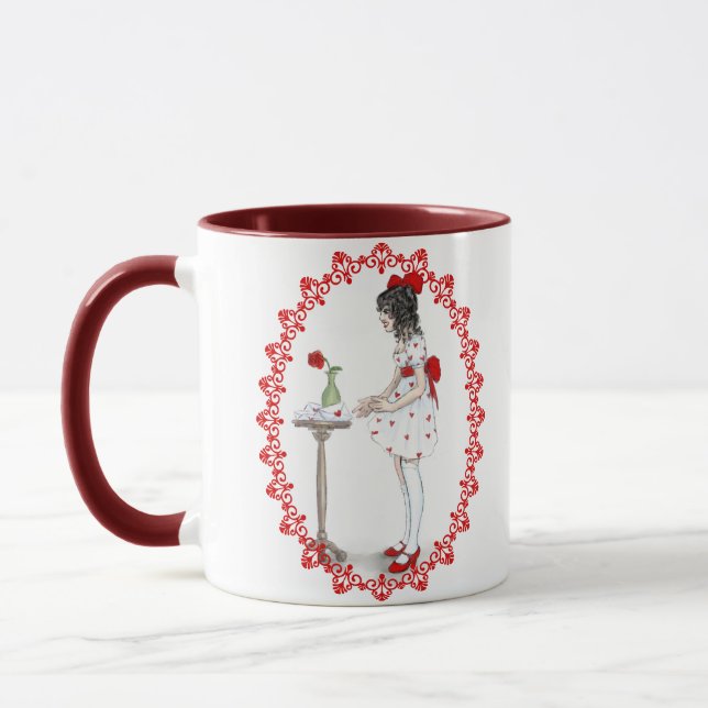 Mug Lettres Valentine (Gauche)