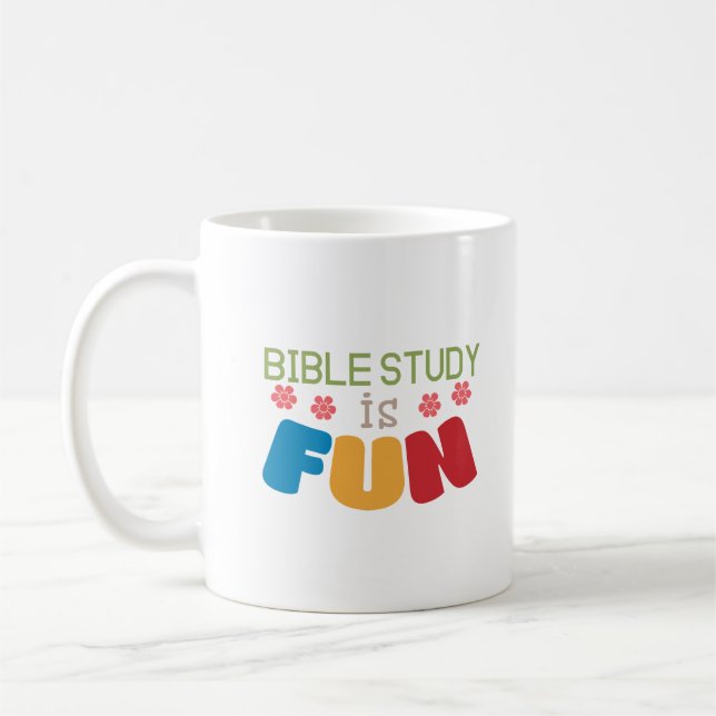Mug L'étude biblique est amusante (Gauche)