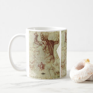 Mug L'étude de Michel-Ange sur un Sibyl Libyen