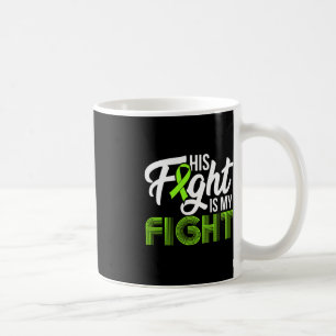 Mug Leucémie Conscience Son combat est mon soutien de