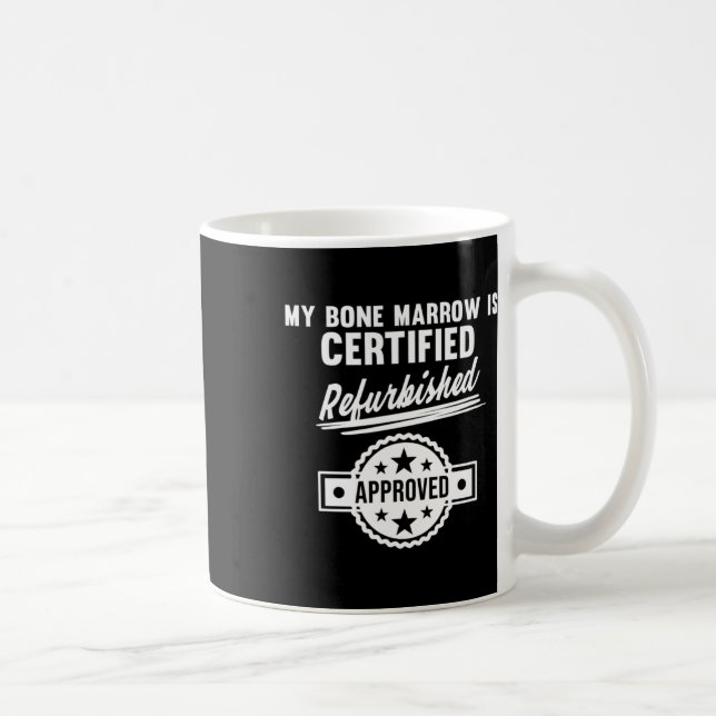 Mug Leucémie d'os rénovée Sensibilisation Orange (Droite)
