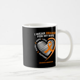 Mug Leucémie du mari de la femme de sensibilisation à