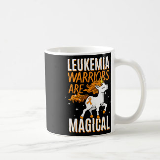 Mug Leucémie guerrier Magique Unicorne Orange Ruban He
