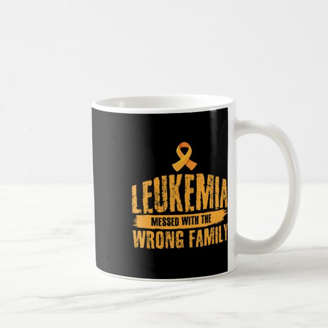 Mug Leucémie Messagée Avec Mauvais Soutien Familial Le (Droite)