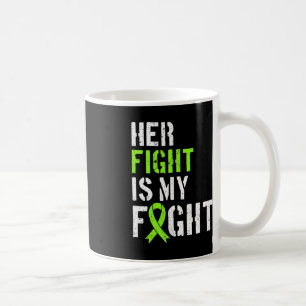Mug Leucémie Sensibilisation Son combat est mon soutie