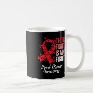 Mug Leur combat est ma lutte contre les maladies cardi