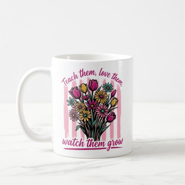 Mug leur enseigner les aimer les regarder grandir (Gauche)