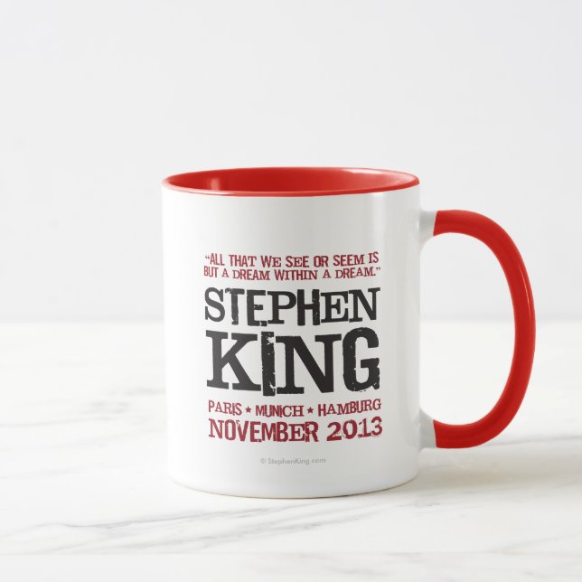 Mug L'euro visite de Stephen King (Droite)