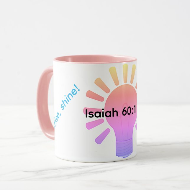 Mug Lève-toi, brille ! (Devant gauche)