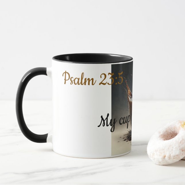 Mug Lève-toi, brille ! (Avec donut)