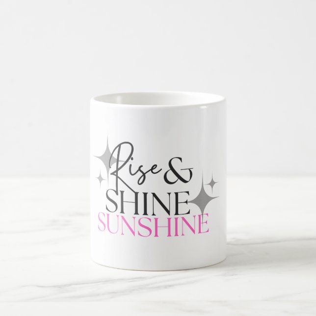 Mug Lève-toi et brille Soleil (Centre)