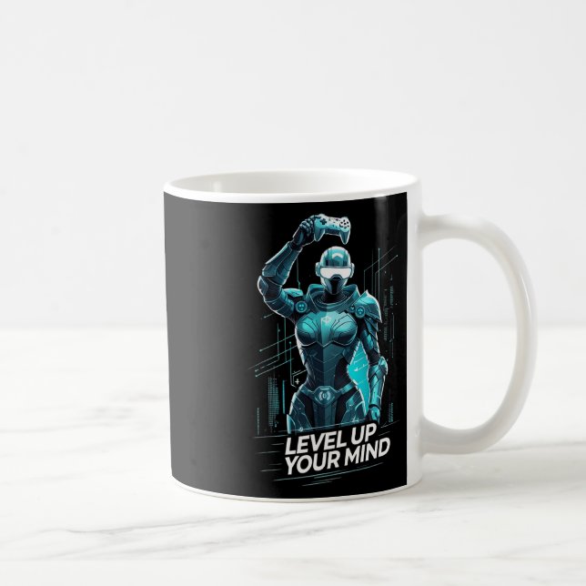 Mug Level Up Your Mind Ai Gamer  (Droite)