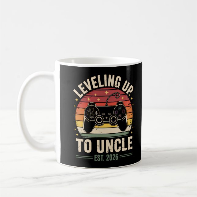 Mug Leveled Up to Uncle 2026 (Gauche)