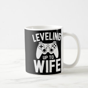 Mug Leveling Jusqu'À Femme Nouveau Marié Jeu Amusant J