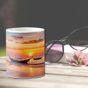 Mug Lever de soleil à Al Wakrah Beach - Qatar