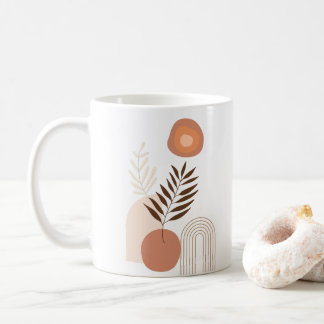 Mug Lever de soleil botanique moderne | Vibrations pos