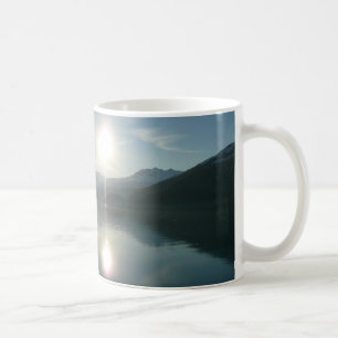 Mug Lever de soleil sur College Fjord Alaska Photograp