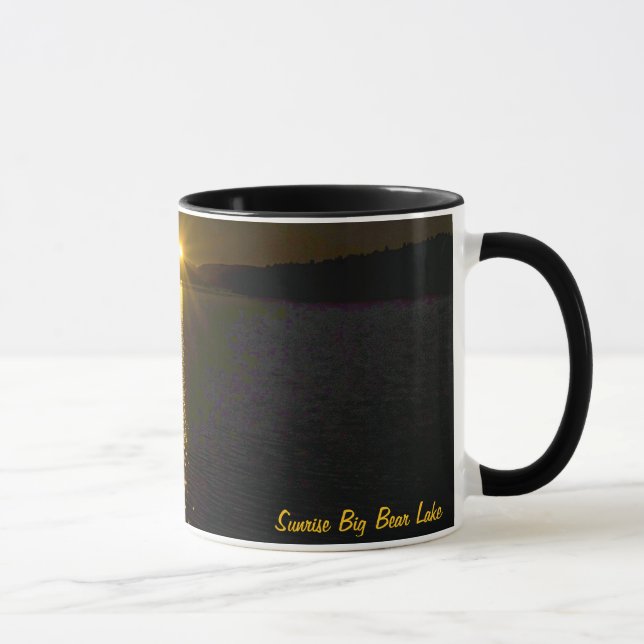 Mug Lever du soleil, Big Bear Lake CA (Droite)