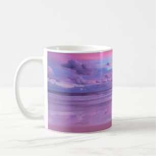 Mug Lever du soleil de bonbon de coton : vue sur la pl