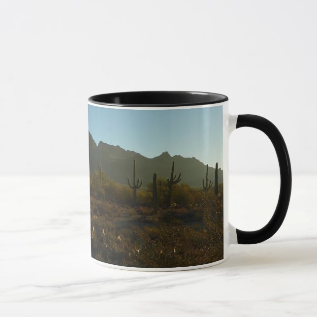 Mug Lever du soleil du Saguaro dans le parc national d (Droite)
