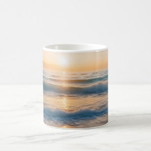 Mug Lever du soleil sur la plage