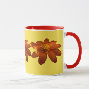 Mug Lever du soleil sur le tournesol mexicain Orange F