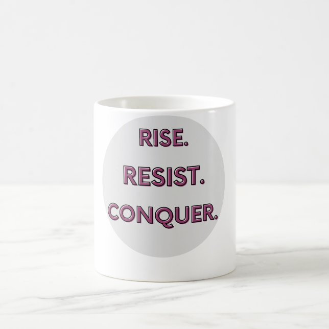 Mug Lever. Résister. Conquérir. (Centre)