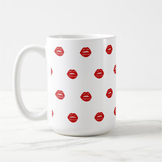Mug lèvres rouges