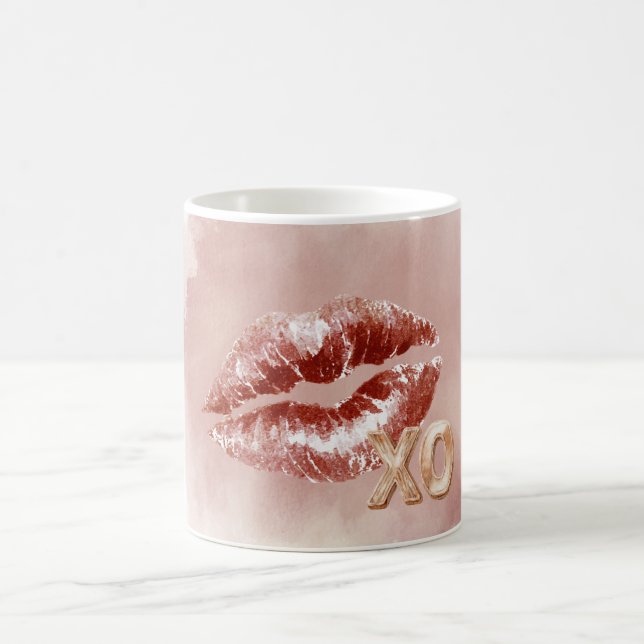 Mug Lèvres Rouges Kiss XO (Centre)