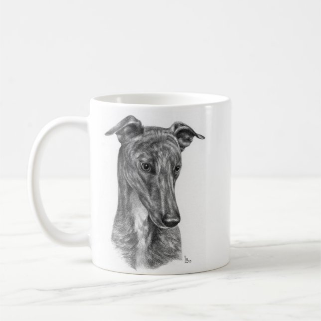 Mug Lévrier (Gauche)
