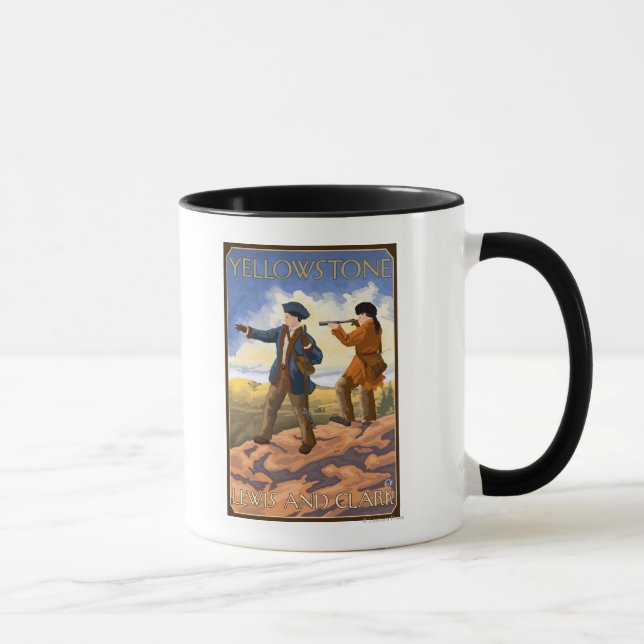 Mug Lewis et Clark - Parc national de Yellowstone (Droite)