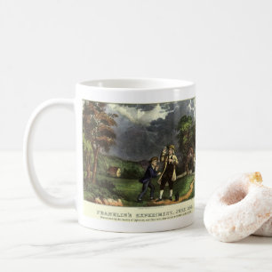 Mug L'expérience du cerf-volant et de la foudre de Ben