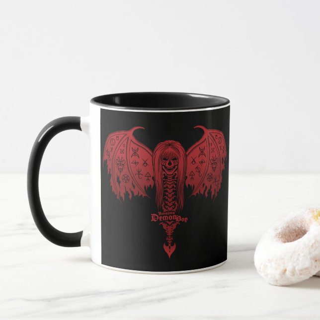 Mug L'Extraordinaire malédiction du petit démon de la  (Avec donut)