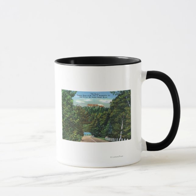 Mug L'Eyrie, John D Rockefeller Jr Accueil (Droite)