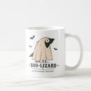 Mug Lézard Boo Dragon barbu Art de fantôme d'Hallowee