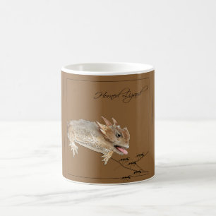 Mug Lézard corné