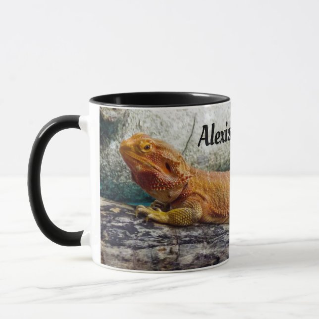Mug Lézard Dragon Personnalisé Pour Adulte (Gauche)