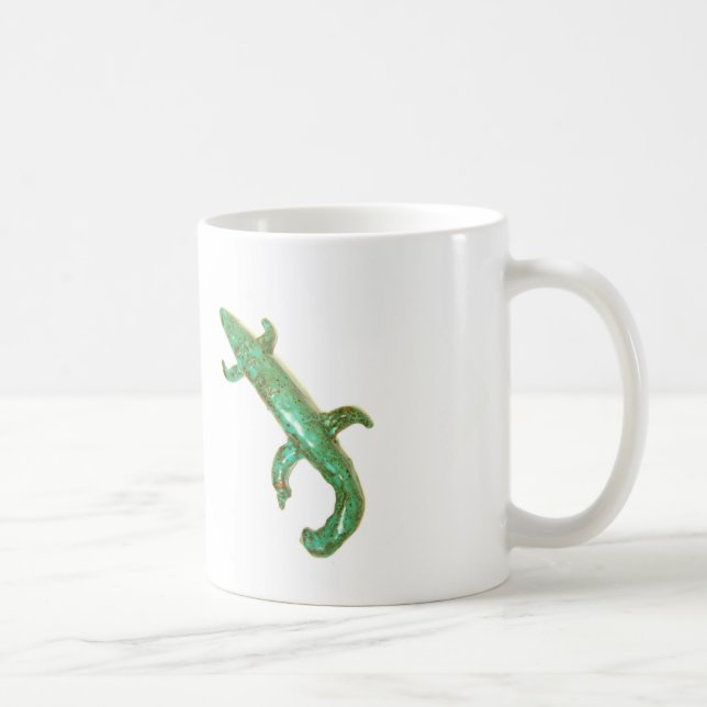 Mug lézard vert (Droite)