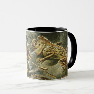 Mug Lézards par Ernst Haeckel Lacertilia Animal Vintag