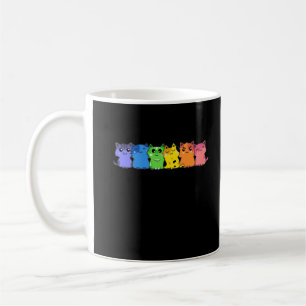Mug LGBT Chat Rainbow gay Lesbienne couleur Kitty