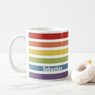Mug LGBT Rainbow Muted couleur personnalisée
