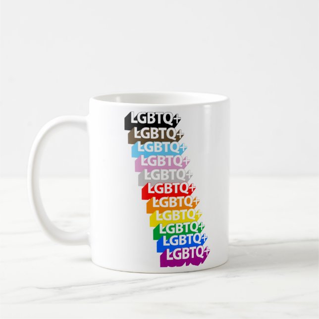 MUG LGBTQ 3D (Gauche)