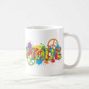 Mug LGBTQ - Fierté - Arc-en-ciel Couleurs Peinture Spl