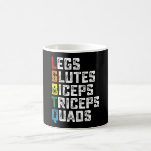 Mug LGBTQ Jambes Fessiers Biceps Triceps Quadriceps Dr