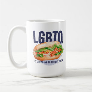 Mug LGBTQ OBTENONS BÁNH Mø CE SOIR REINE