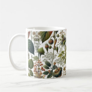 Mug L'harmonie de la nature : Motif sans couture botan